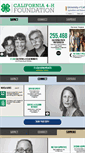 Mobile Screenshot of ca4hfoundation.org