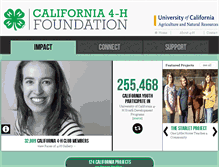 Tablet Screenshot of ca4hfoundation.org